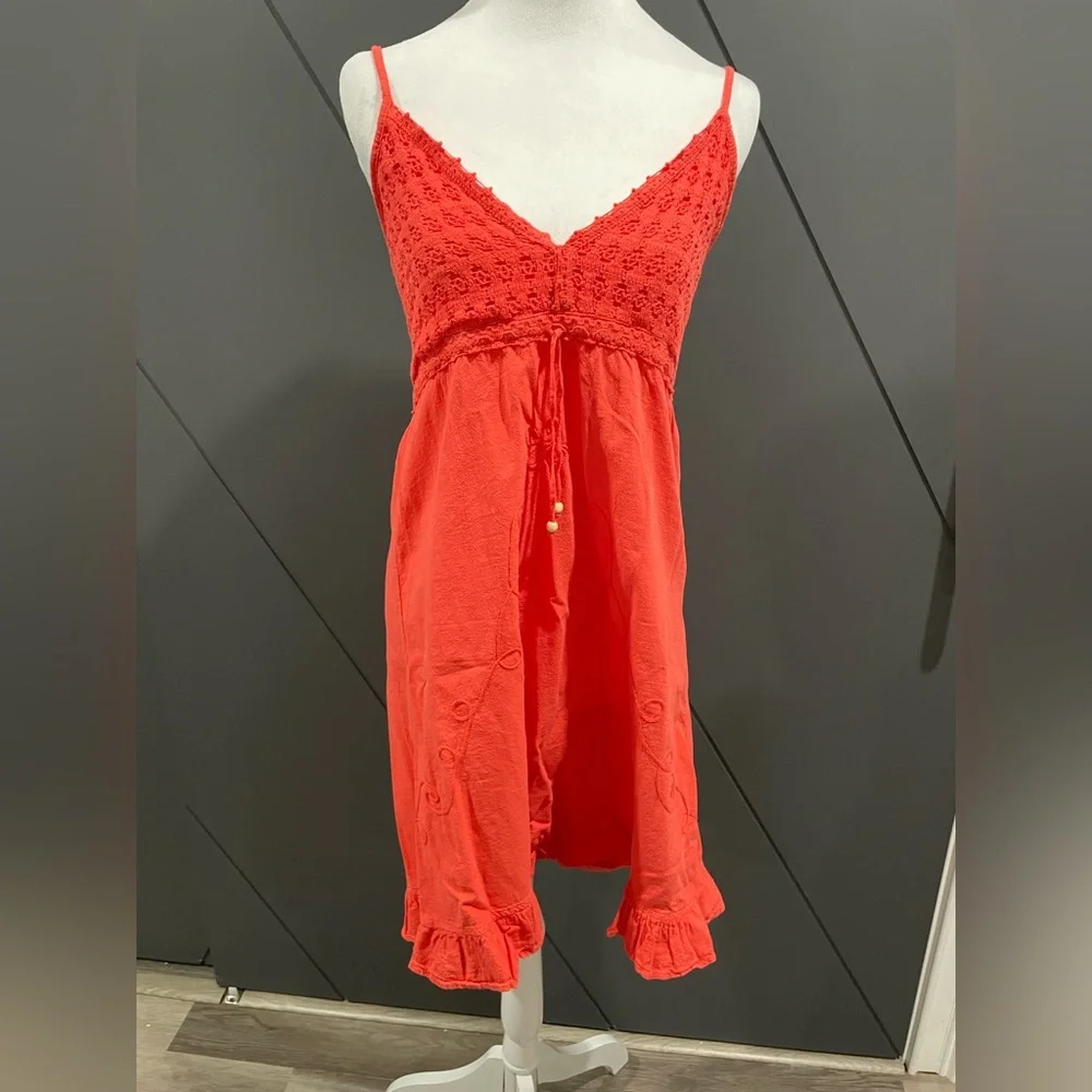 Organic Cotton Crochet Summer Dress - Picture 2 of 6